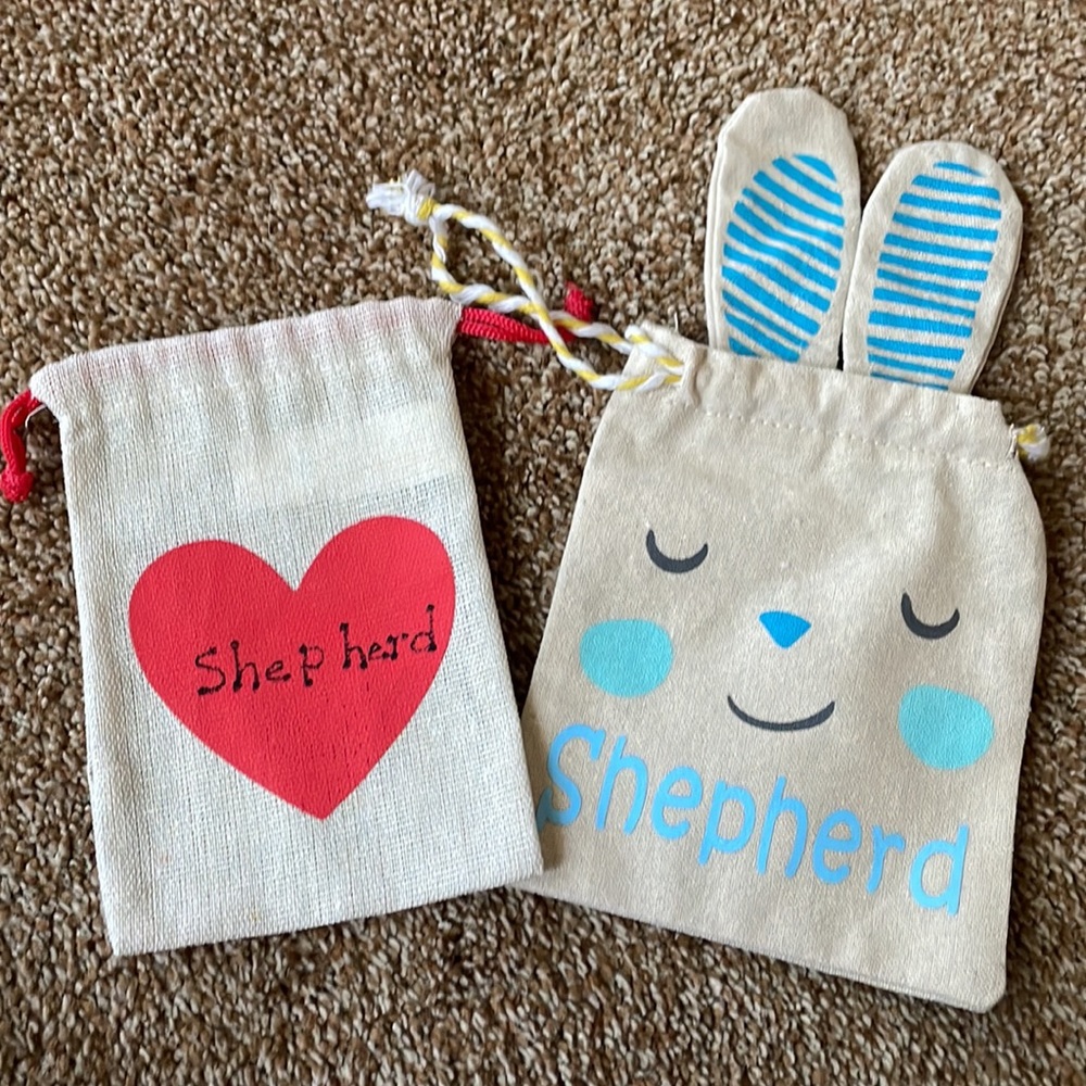 Shepherd Easter treat bag and Valentine’s treat bag